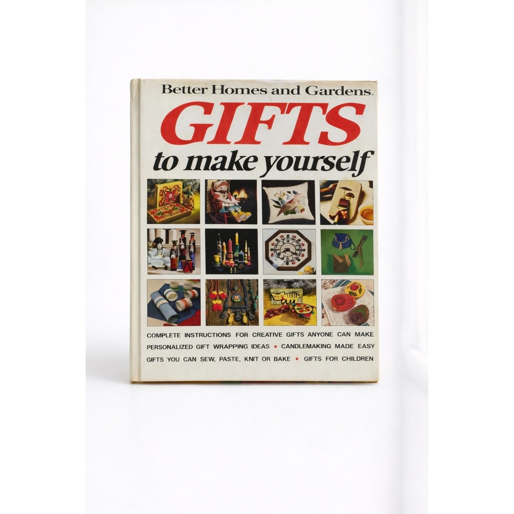 Vintage Better Homes & Gardens Gifts To Make Yourself Craft‎ Book